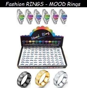 Stainless Steel Mood Rings