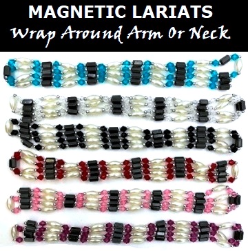 36 Inches Magnetic Lariats