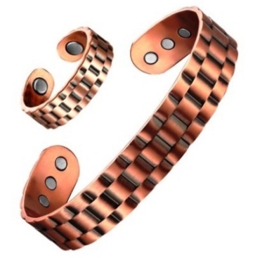 Magnetic Therapy Copper Bangle And Ring Set