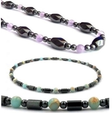Magnetic Therapy Hematite Necklaces