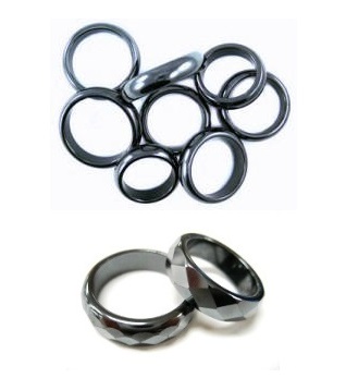 Hematite Rings