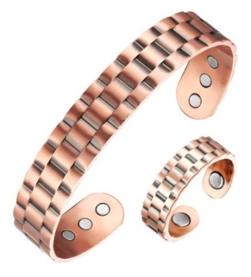 Magnetic Copper Bangle & Ring Sets