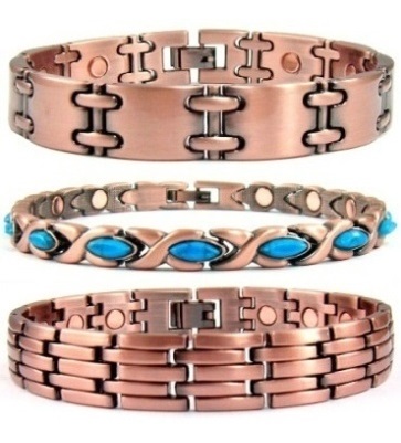99.95% Pure Copper Link Bracelets (With Magnets)