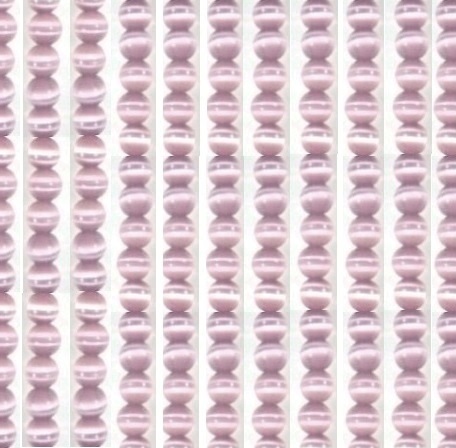 51 Beads 15" 8mm Purple Fiber Optic Cat's Eye Glass Beads AAA Quality #FBR8-PU