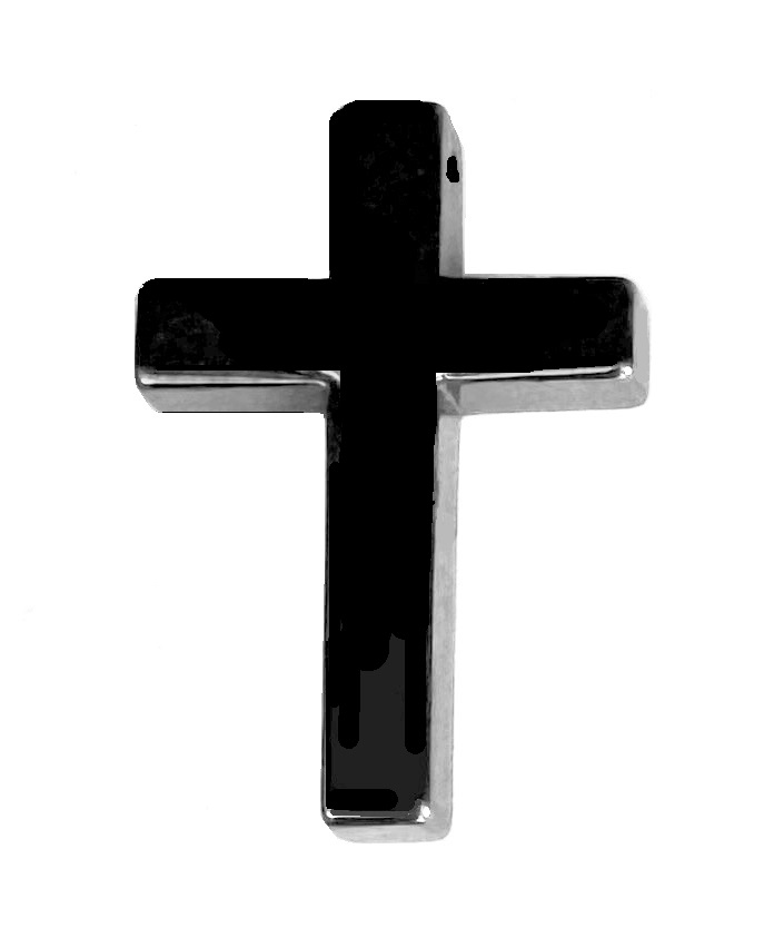 20 PC. 34x23mm Non-Magnetic AAA Quality Hematite Cross Pendants #HP-300