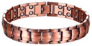 Copper Plated Magnetic Bracelet #MBC111C
