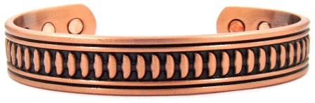Swallow Solid Copper Cuff Magnetic Therapy Bangle Bracelet #MBG039