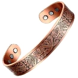 Tribal Spirit Magnetic Copper Cuff Bangle Bracelet #MBG413