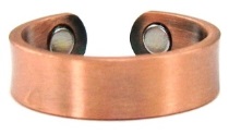 Plain Solid Copper Magnetic Therapy Ring #MCR115