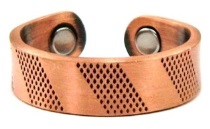 Solid Copper Magnetic Therapy Ring #MCR132