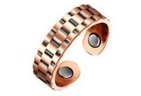 Solid Copper Magnetic Therapy Ring #MCR225