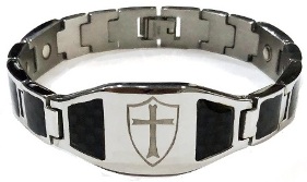 Cross Stainless Magnetic Bracelet #SSB006